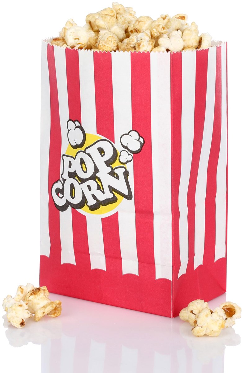 IMPERATORIS® Uitdeelzakjes met Strip/Stickers - Koekzakjes/Snoepzak/Geschenkzakjes - 80 stuks