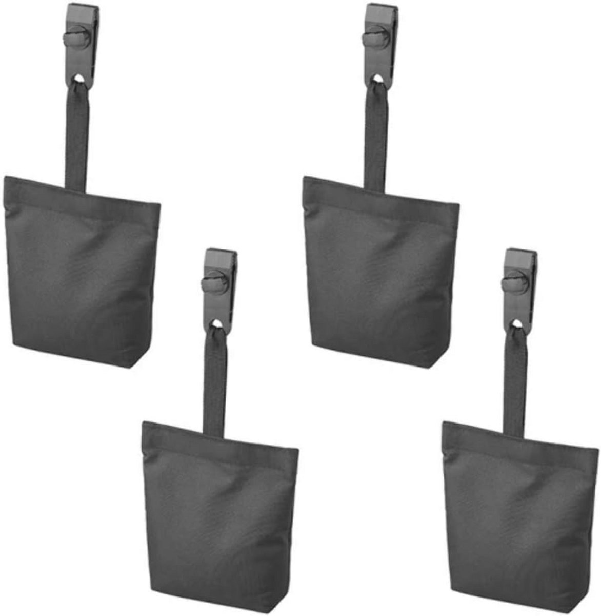 Zandzakken Beschermingsset - 4 Stuks met Klittenbandsluiting