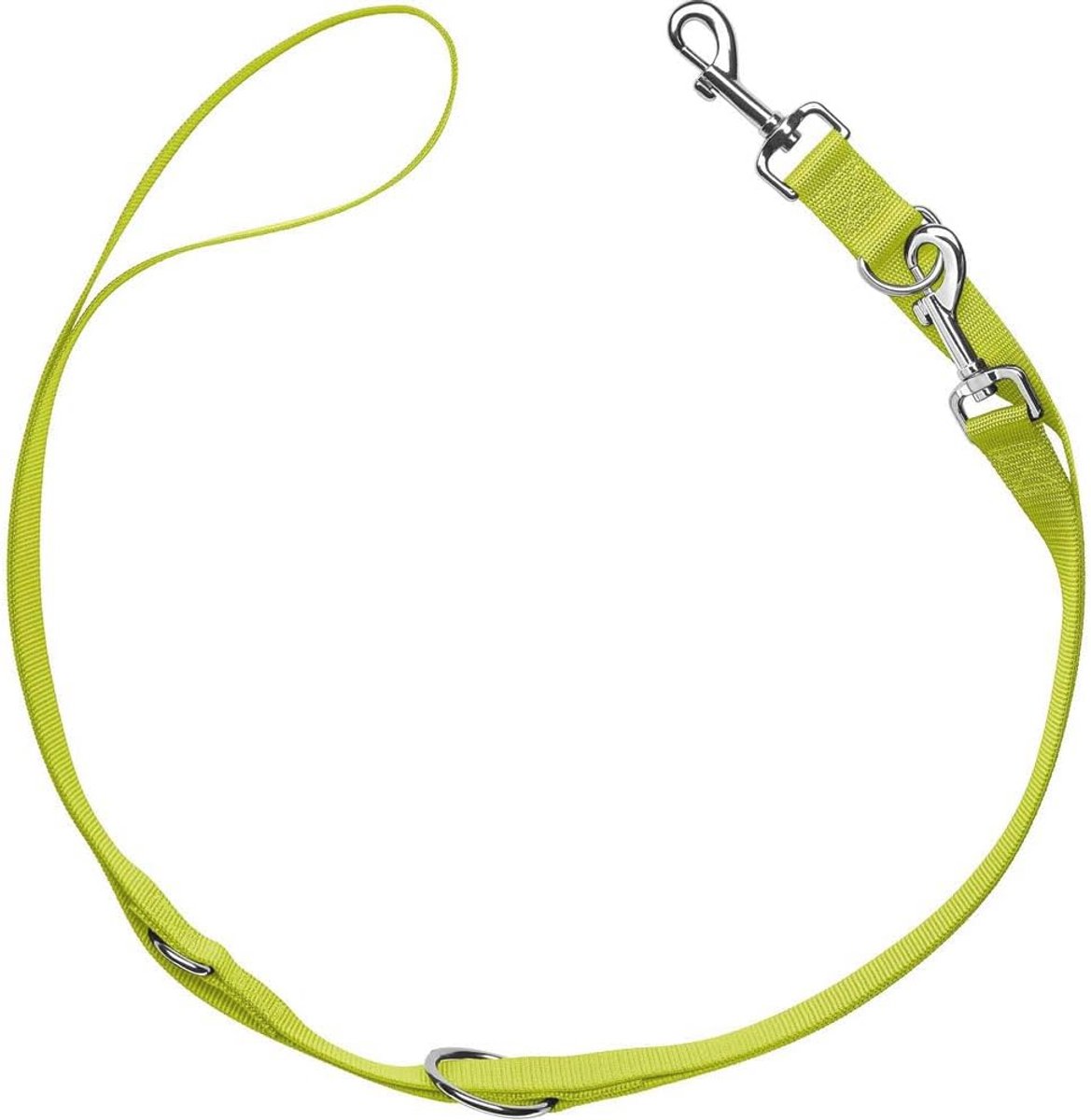 Verstelbare hondenriem Limoen 25-200 cm - Drievoudig Instelbare Leash voor Honden