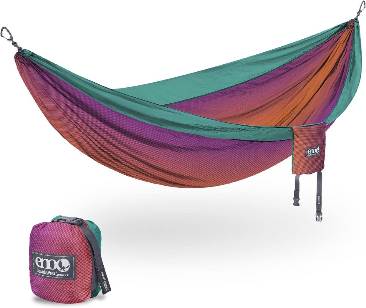 Lichtgewicht Camping Hangmat voor 1 tot 2 Personen - Duurzaam en Comfortabel