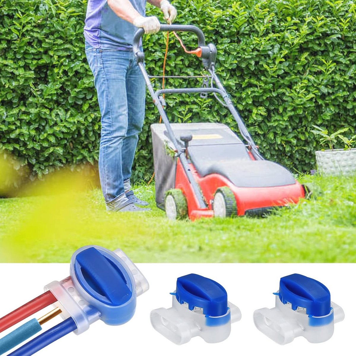 Kabelverbinders voor robotmaaiers en grasmaaiers - 25 stuks - afbeelding 3