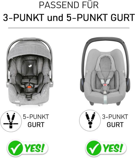 Winter voetenzak voor baby - Universele warmhoudsysteem voor kinderwagen en autostoel - Ideaal voor herfst en winter — afbeelding 3