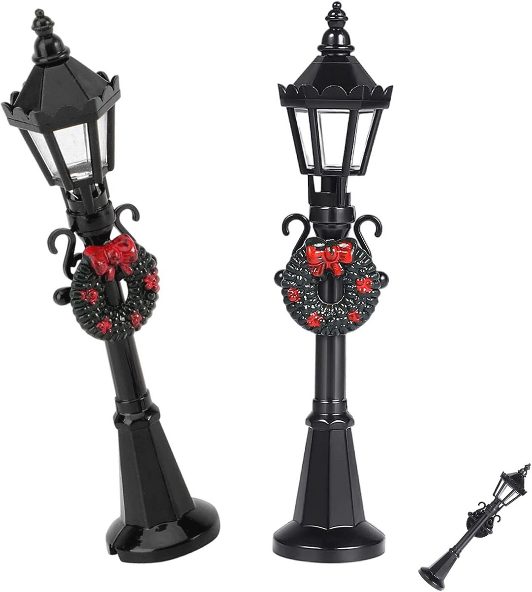 Miniatuur Straatlantaarn Set voor Modelbouw en Tuin Decoratie
