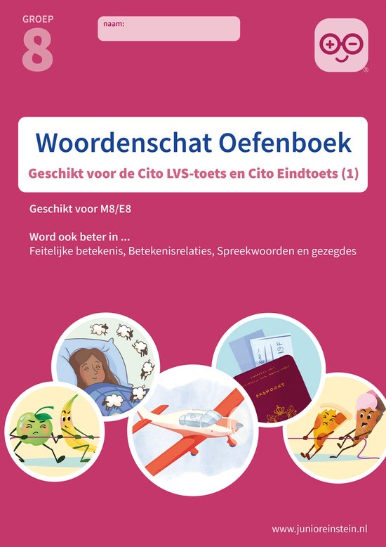 Woordenschat Oefenboeken set deel 1 en 2 - cover