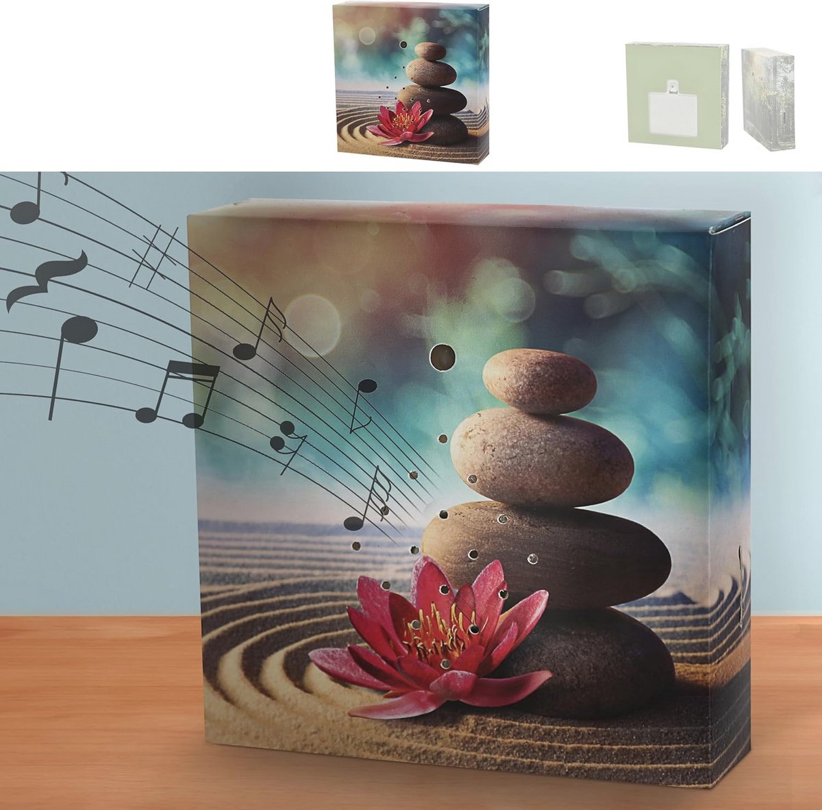 Bewegingssensor Soundbox voor Meditatiegeluid - Draagbare Geluidsbox