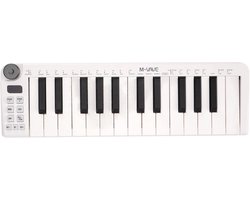 Mini MIDI Toetsenbord met Draadloze Verbinding - Ideaal voor Beatmakers en Muzikanten