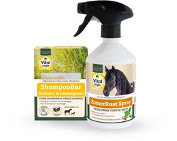 Vitalstyle Zomerbundel - Paarden Supplement - De Frisse Zomer Musthaves voor je Paard - Spray voor de Vacht