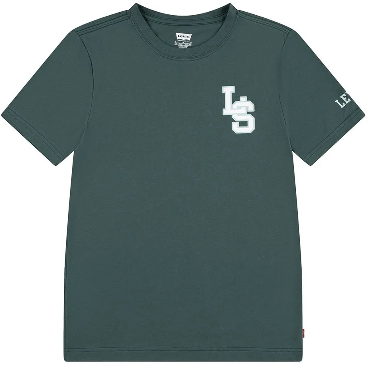 Levi´s ® Kids Monogram T-shirt Met Korte Mouwen 3 Years Jongens Groen