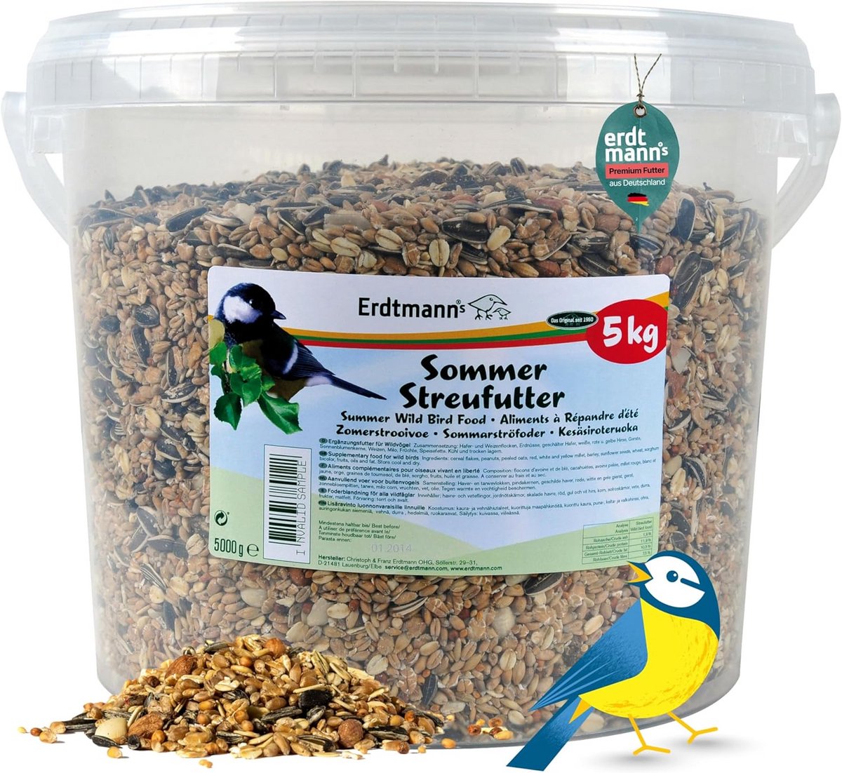 Zomer Vogelvoer in Emmer, 5 kg