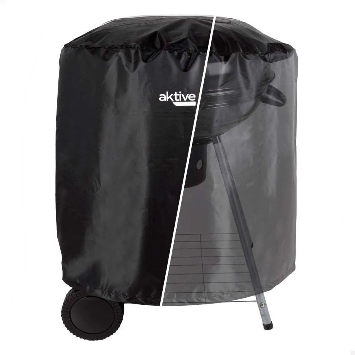 Aktive Beschermhoes Barbecue Zwart 76 x 66 x 110 cm