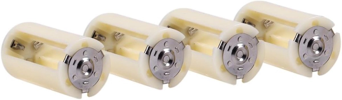Universele Batterijadapter 3 AA naar D - 4 Stuks