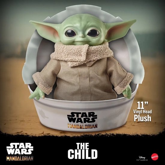 Disney Star Wars Master Yoda Pluche 25cm