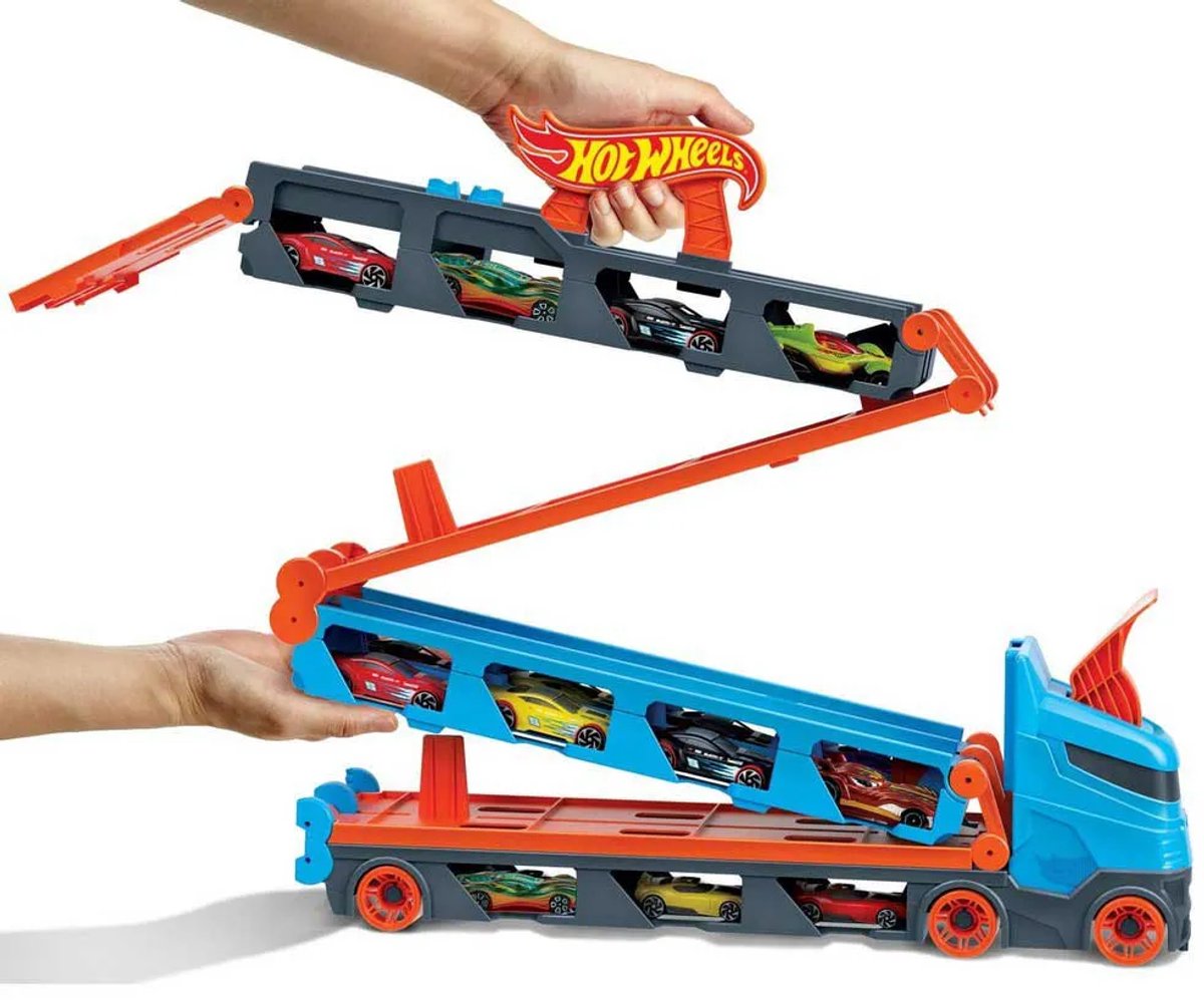 Hot Wheels Speedway Oplegger Speelset - Speelgoedvoertuig — afbeelding 17