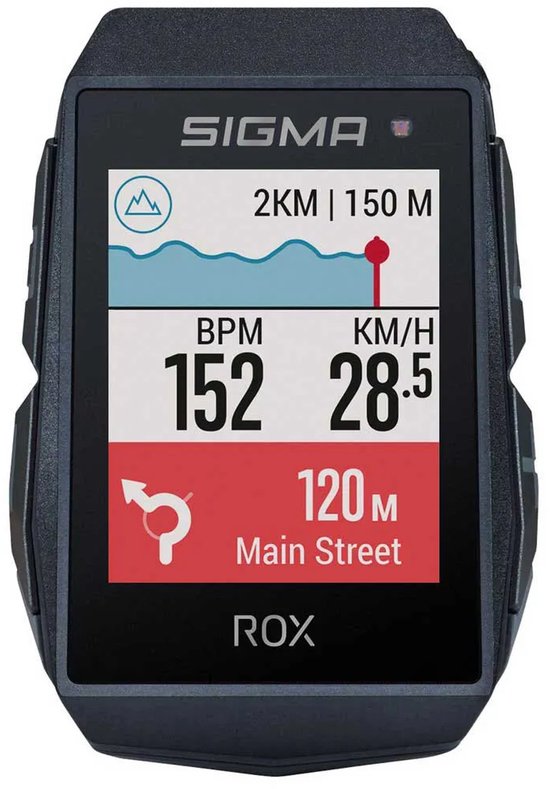 Sigma - ROX 11.1 EVO GPS-fietscomputer - Hartslagmeting, Navigatie, E-bike Ready van Sigma — afbeelding 2