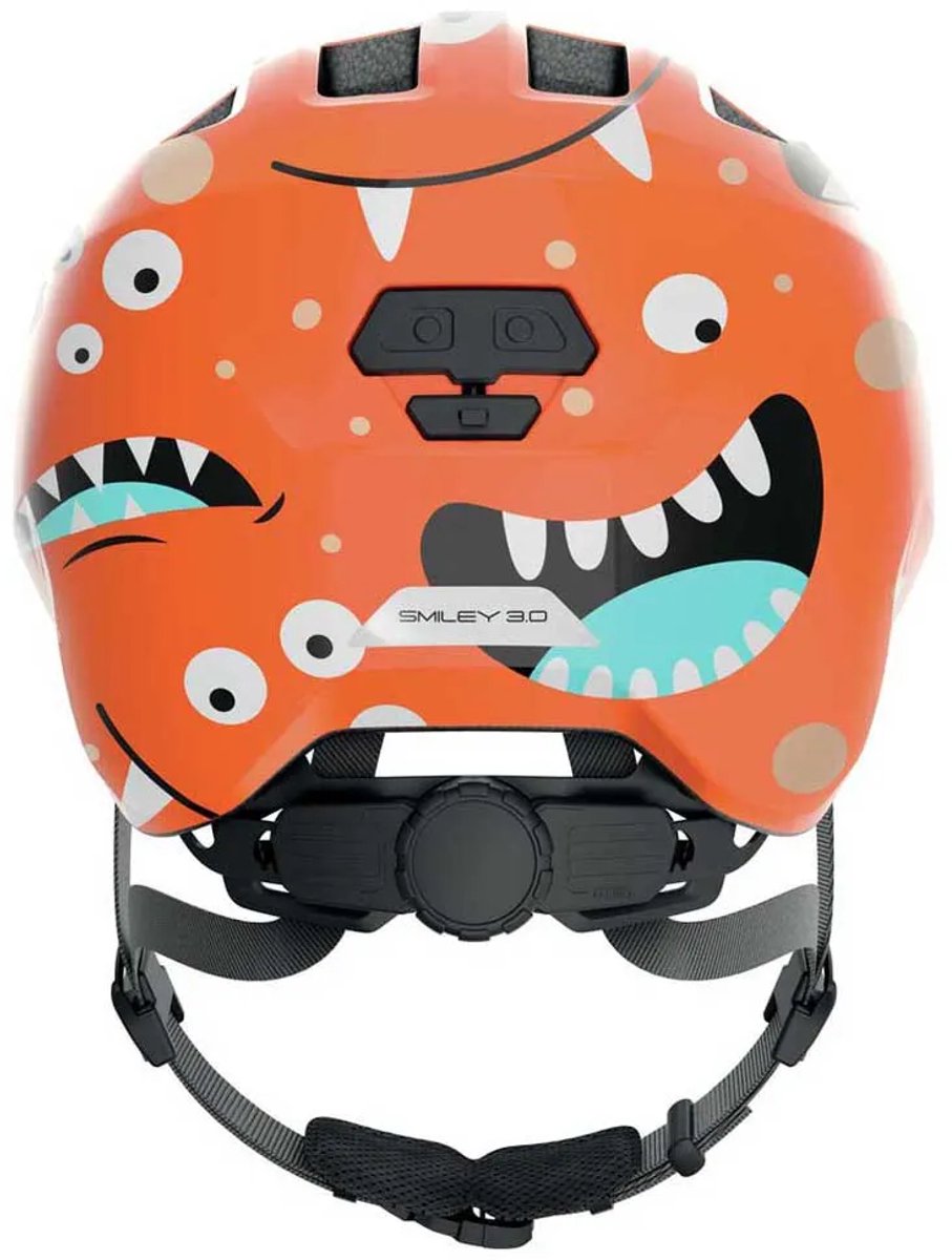 Abus Smiley 3.0 - Fietshelm - Kinderen Orange Monster M (50 - 55 cm)