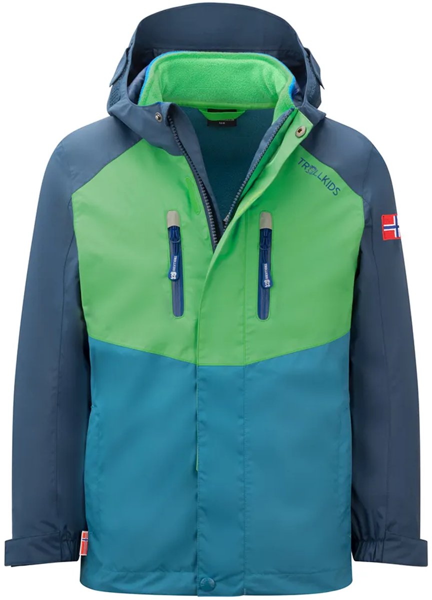 Trollkids Bryggen Jas Blauw 128 cm Kinderen