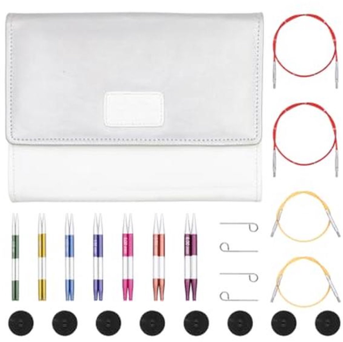 Verwisselbare breinaaldpunten set met accessoires voor creatieve handwerkliefhebbers