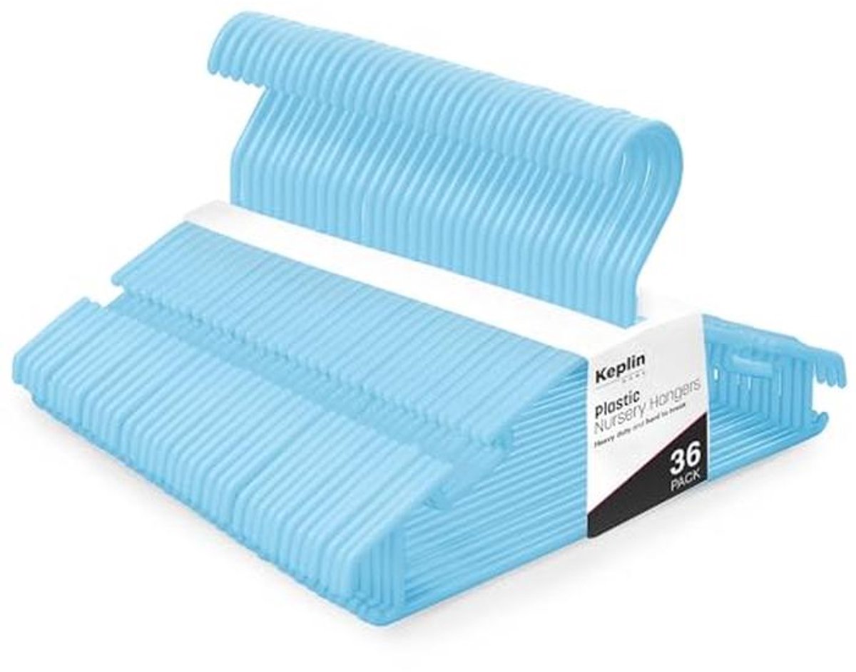 36 Stuks Kinderhangers - Antislip Ruimtebesparende Kledinghangers voor Kinderen