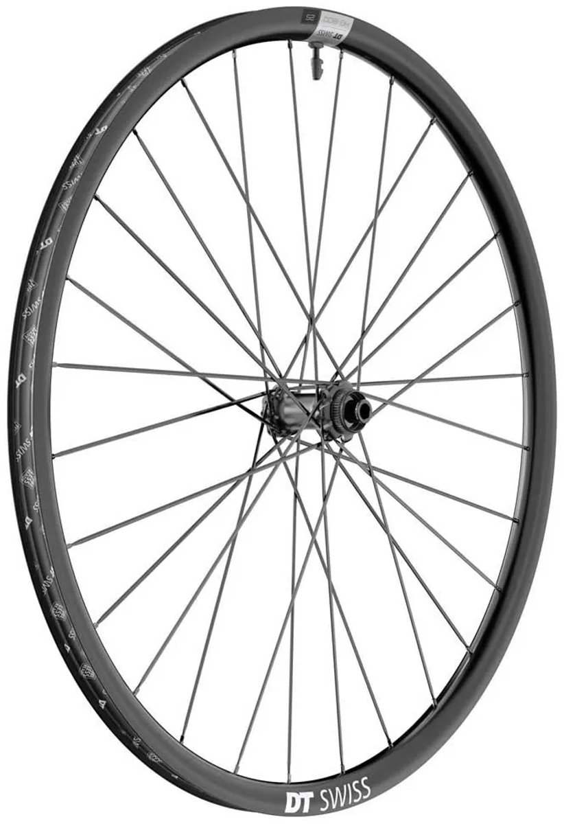Dt Swiss Hg 1800 Spline 25 650b Cl Disc Tubeless Gravel Voorwiel Zilver 12 x 100 mm