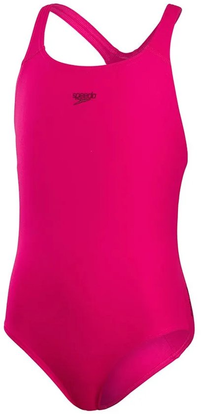Fuchsia Speedo sportbadpak met racerback.