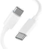 Oplaadkabel van 1 meter – USB-C naar USB-C – Ultra-sterke en flexibele snellaadkabel – USB Type C-kabel compatibel met Android-smartphones, Samsung Galaxy S24/S23/S22/S21/S20, A54, A34, A14, Note 20, Z Flip, Z Fold