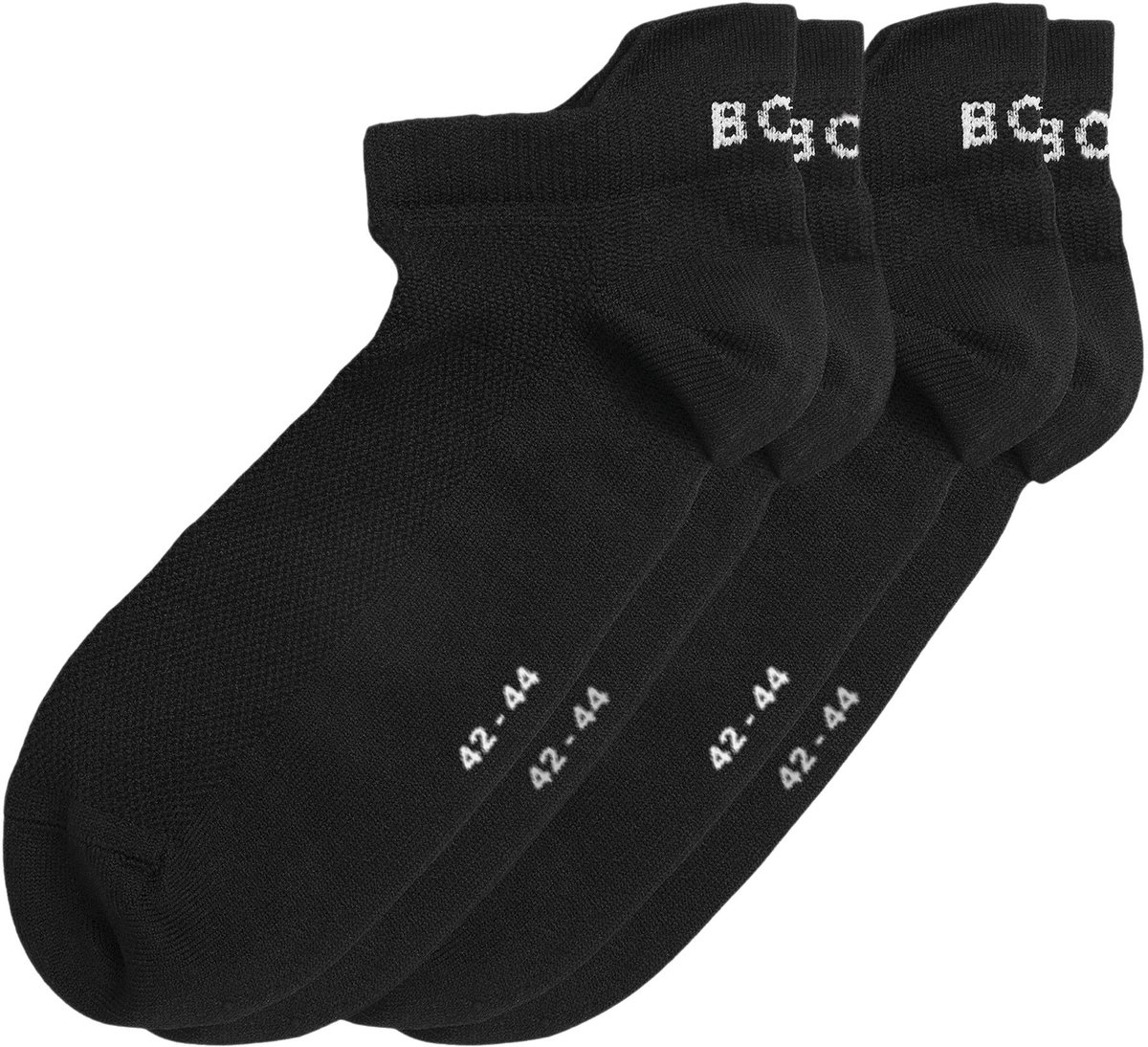 Bjorn Borg Performance Sokken 2-Pack Zwart - Maat 43-46 - Heren - Enkelsokken