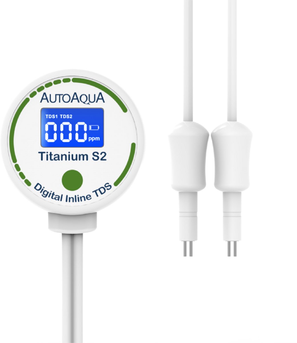 AUTO AQUA Digital Inline TDS Titanium S2