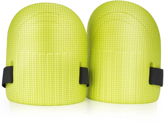 Comfortabele Workman 3D kniebeschermers met EVA memory foam - Antraciet zwart - Aanbieding Nu 20% korting