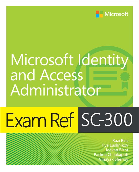Exam Ref- Exam Ref SC-300 Microsoft Identity and Access Admi ... - cover