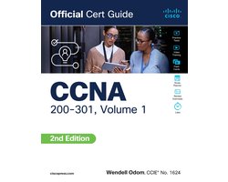 Omslag van Official Cert Guide- CCNA 200-301 Official Cert Guide, Volume 1