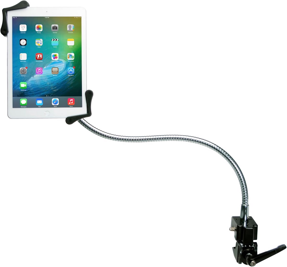 Flexibele Tablet Klemstandaard met Zwanenhals voor 7-13 inch iPad en Surface