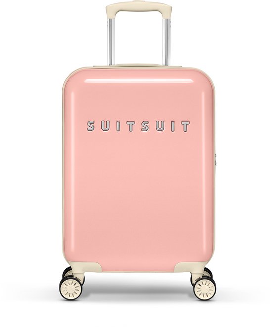 SUITSUIT Fabulous Fifties handbagagekoffer – 55 cm – 33L – Papaya Peach