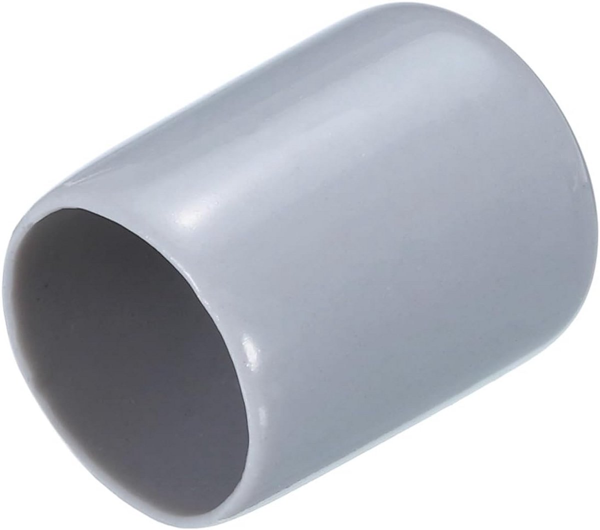 20x Rubberen Eindkapjes 15mm - Beschermdoppen voor Schroeven, Bouten, Buis & Meubelpoten - Grijs