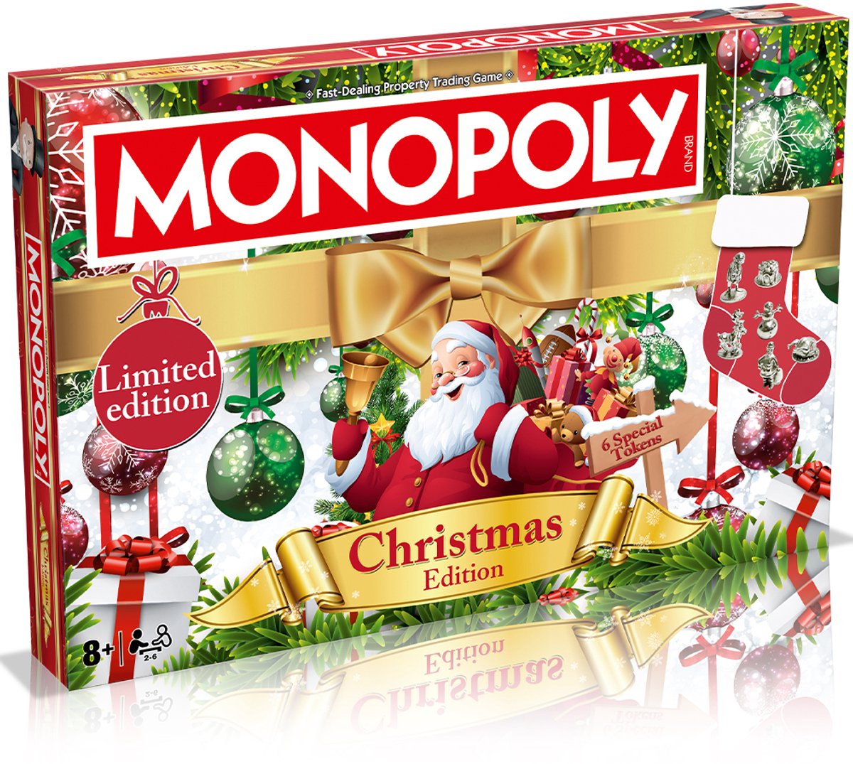 Winning Moves Monopoly - Bordspel Limited Edition - Christmas 2026 Engels