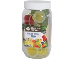 Fruitkuipjes Mix 24 Stuks - BACK ZOO NATURE - Snacks voor Vogels - Hersluitbare Pot, Rijk aan Suikers
