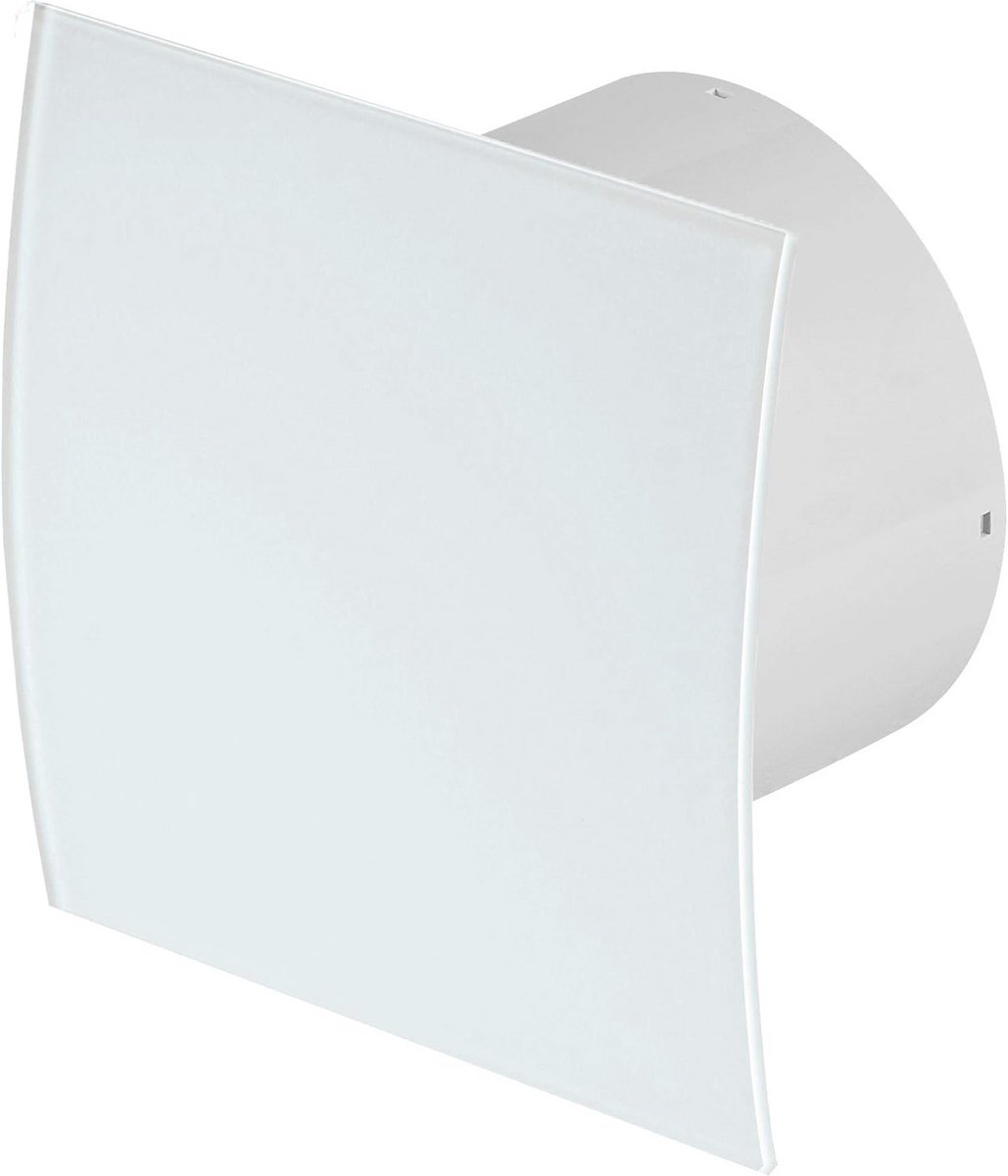 Ventilator voor Badkamer en Kelder met Vochtsensor en Timer - 100 mm