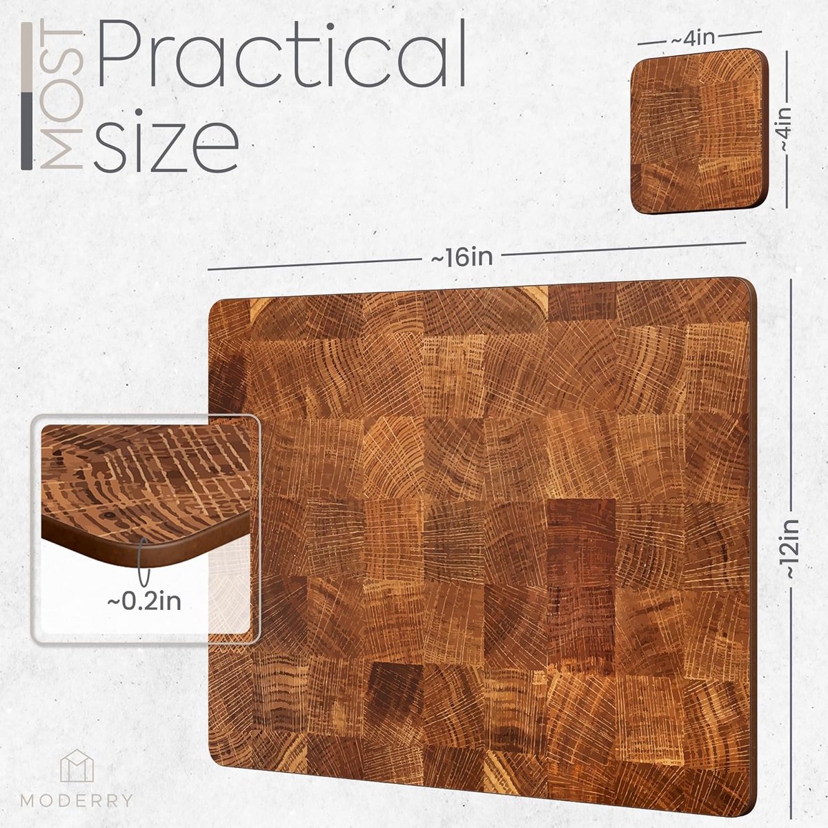 Set van 4 hittebestendige placemats van kurk met gratis bijpassende onderzetters