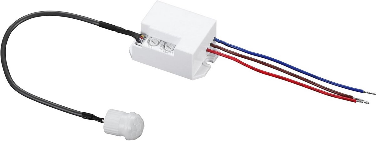Infraroodsensor Bewegingsmelder 360° Lichtsensor 800W LED Binnen IP20