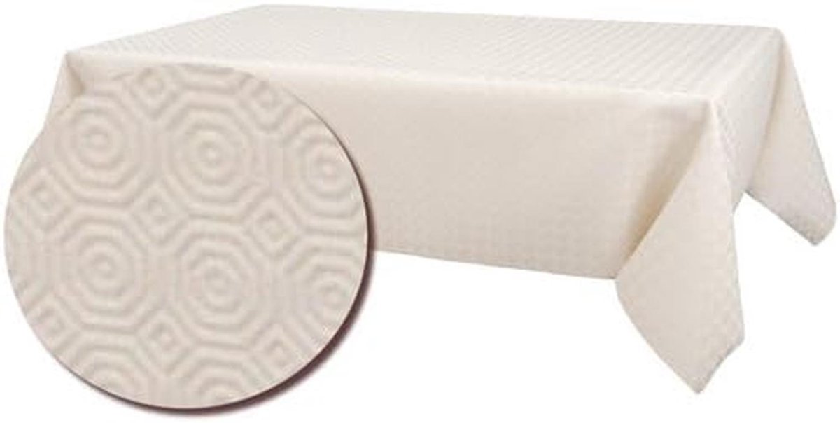 Witte Tafelkleedonderlegger - Bescherming en Antislip met Honingraatstructuur