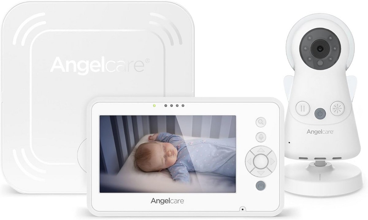Video Babyfoon met Bewegingsmonitor - 4,3" Scherm, Nachtlampje & Slaapliedjes - Bereik tot 150 Meter