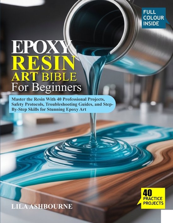 Epoxy Resin Art Bible for Beginners - cover