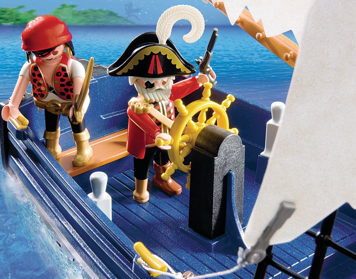 PLAYMOBIL Piratenschip - 5810 — afbeelding 3