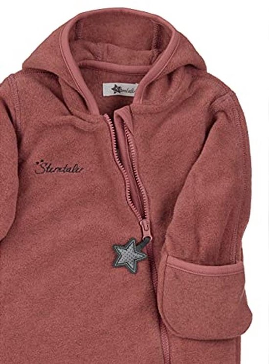 Fleece Overall Uniseks-Baby Jumpsuit met Rits, Capuchon en Handschoenen van Merkloos — afbeelding 3