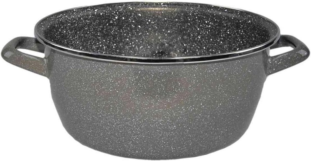 Braadpan 24 cm met 2 grepen van gehard staal