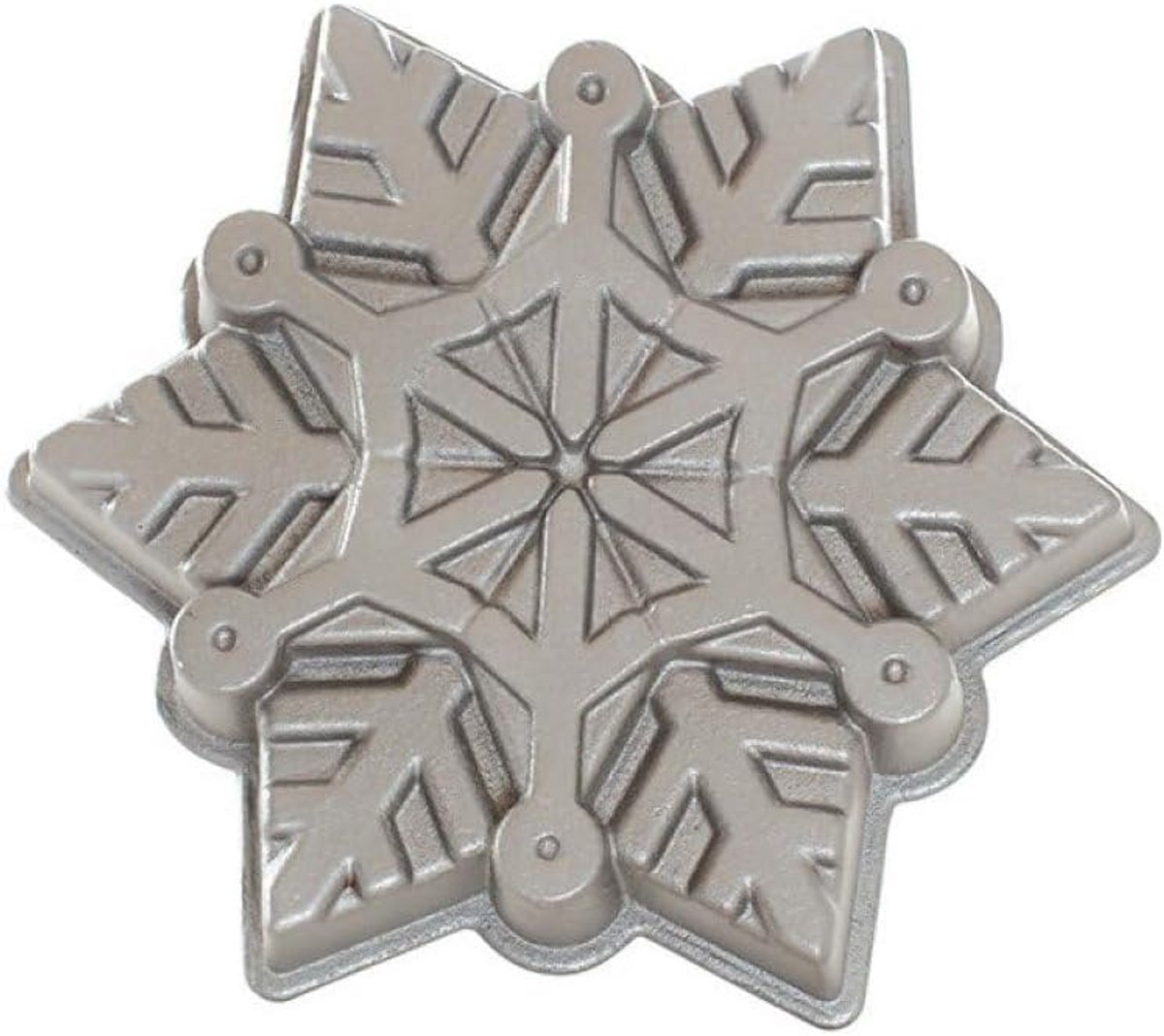 Sneeuwvlok Bakvorm voor Perfecte Taarten en Desserts