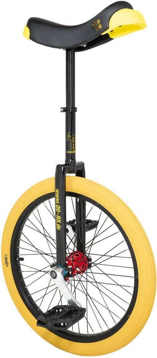 Aluminium Eenwieler 20" met Gele Band en ISIS Systeem voor Freestyle Rijden