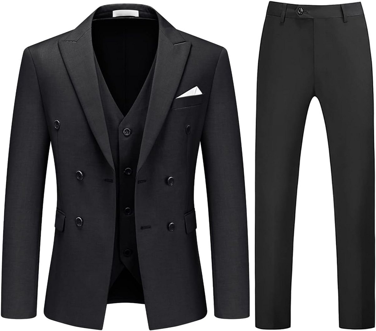 Heren 3-delig Pak Slim Fit voor Casual en Formele Gelegenheden