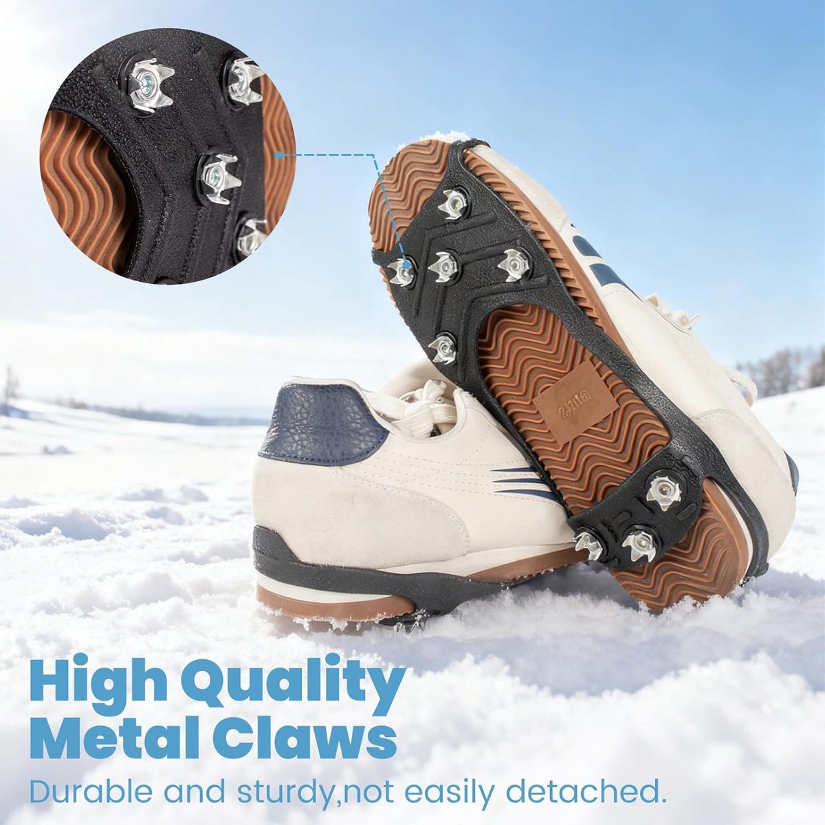 Schoenspikes voor sneeuw, stijgijzers voor schoenen | Antislip