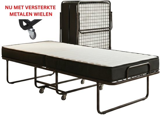 Opklapbed op wielen - Logeerbed kopen? | Korting tot 60