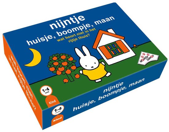Nijntje - Huisje, Boompje, Maan - Kaartspel - Identity Games van Merkloos — afbeelding 2